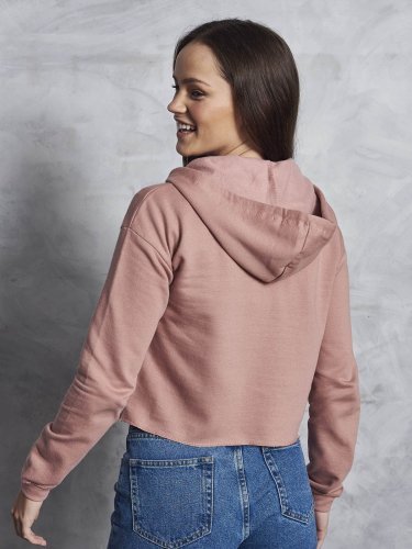 Girlie cropped hoodie