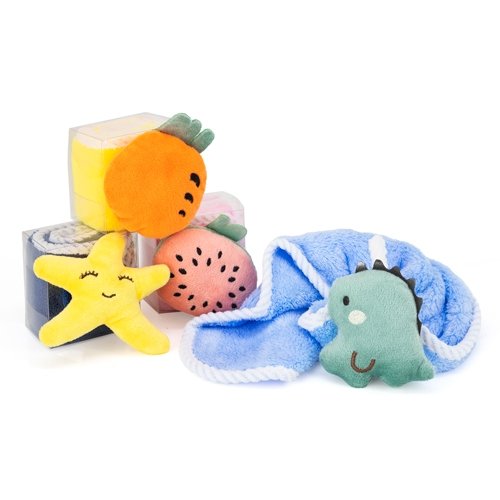 Set 12 asciugamani con motivi marini blue sea