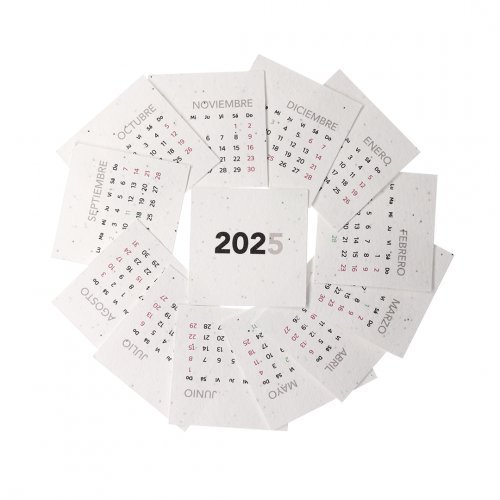 Calendario da tavolo di semi krily