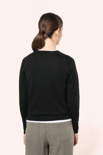 Pullover donna supima® girocollo