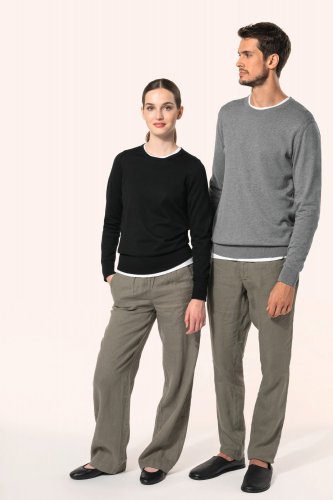 Pullover donna supima® girocollo