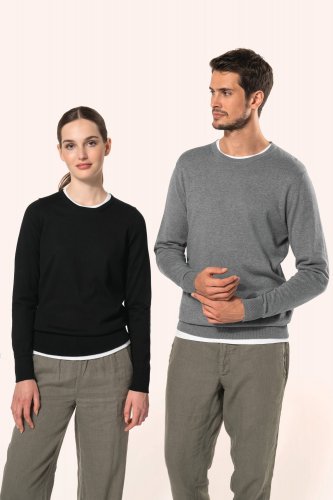 Pullover donna supima® girocollo