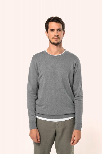 Pullover uomo supima® girocollo
