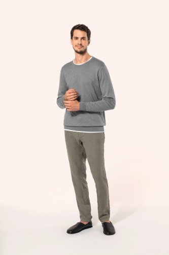 Pullover uomo supima® girocollo