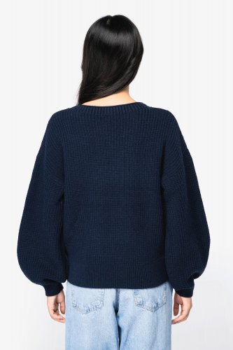 Pullover donna ecosostenibile in lana merino