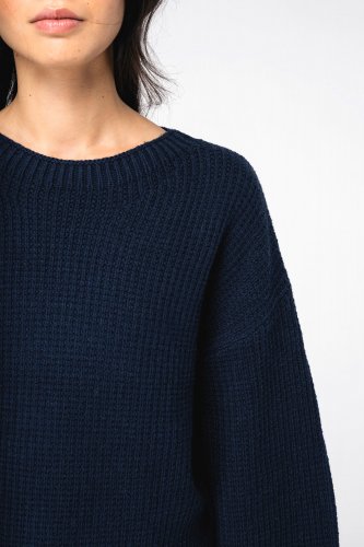 Pullover donna ecosostenibile in lana merino