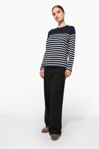 Pullover donna stile marinaio