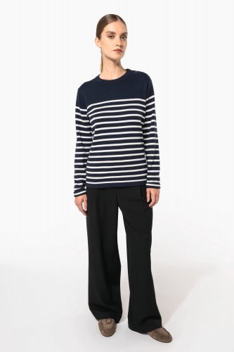 Pullover donna stile marinaio