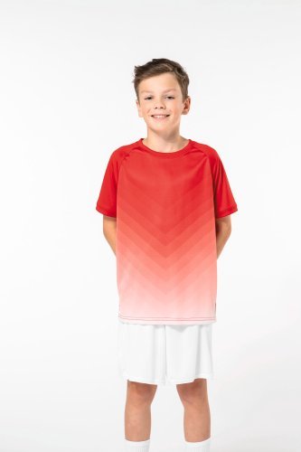 Maglia multisport in poliestere sublimato bambino