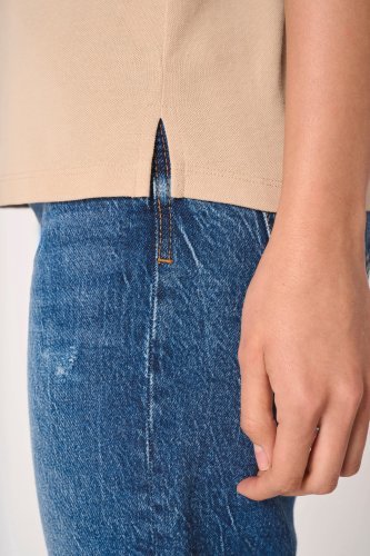 Polo piqué donna