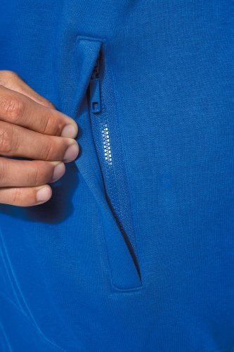 Felpa full zip uomo