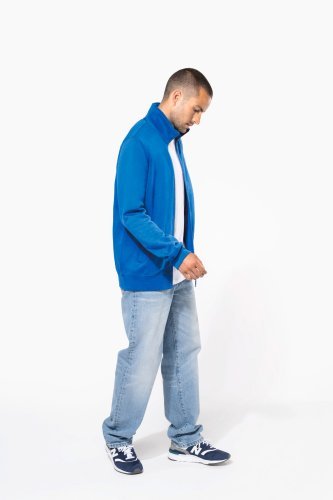 Felpa full zip uomo