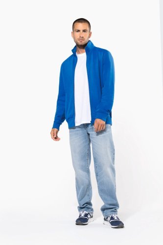 Felpa full zip uomo