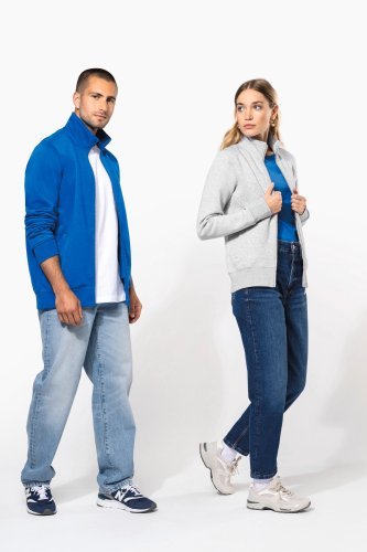 Felpa full zip uomo