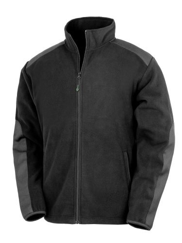 Recycled heavy duty work microfleece