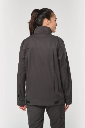 Chaqueta de trabajo sin metal unisex