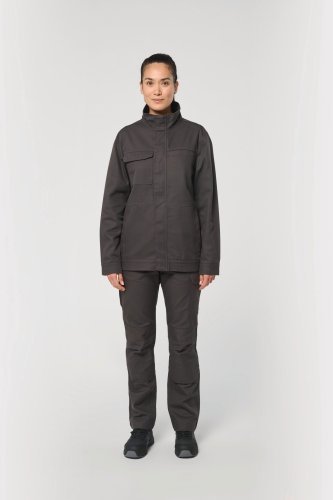 Chaqueta de trabajo sin metal unisex