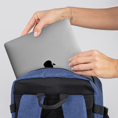 Mochila tamaño cabina en poliéster 600D Rpet