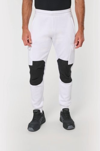 Pantalone uomo in felpa cargo ecosostenibile
