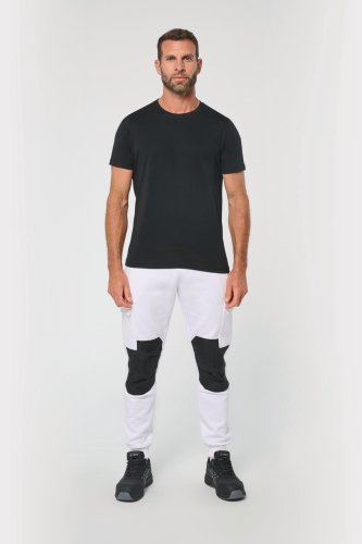 Pantalone uomo in felpa cargo ecosostenibile