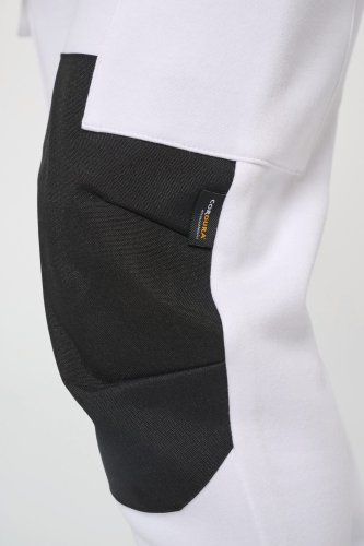 Pantalone uomo in felpa cargo ecosostenibile