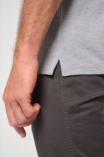 Polo unisex ecosostenibile con tasca sul petto