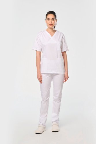 Tunica unisex in cotone maniche corte