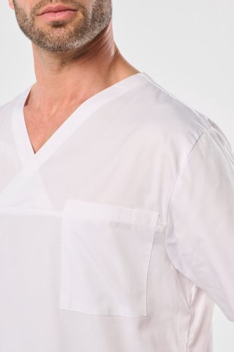 Tunica unisex in cotone maniche corte