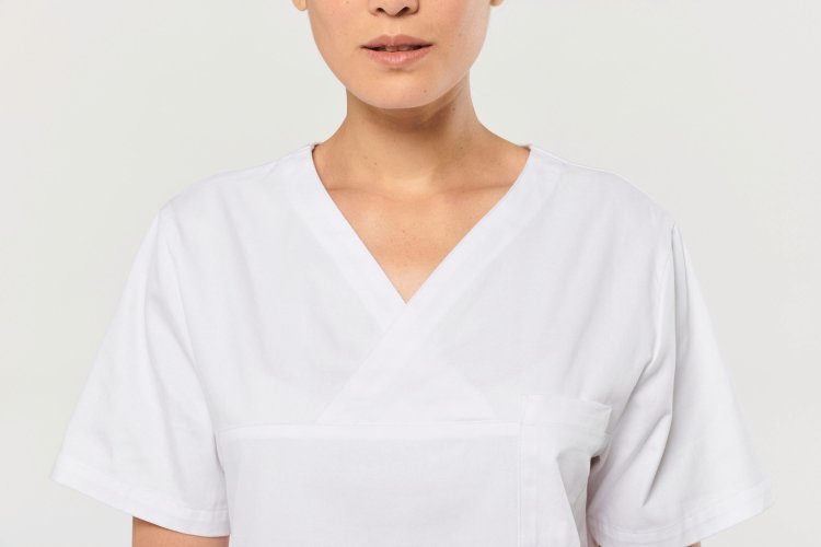 Tunica unisex in cotone maniche corte