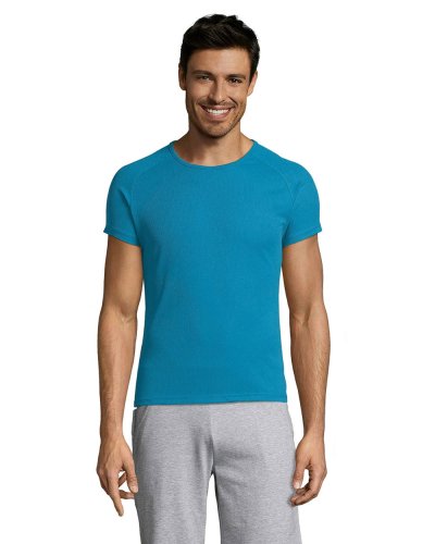 T-shirt uomo Sporty traspirante Acqua