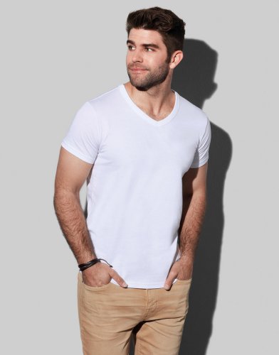 T-shirt Ben con scollo a V