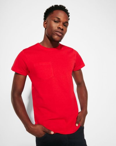 T-shirt con taschino lato cuore Teckel