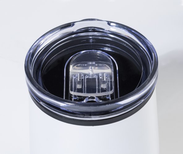 Bicchiere termico da viaggio in acciaio riciclato poppy