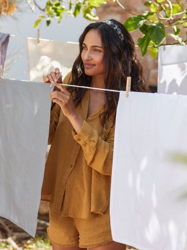 Organic cotton tea towel