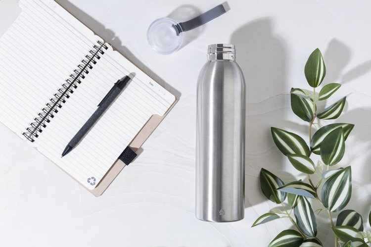 Borraccia in acciaio riciclato resip inox