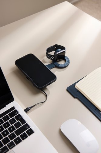 Caricatore wireless 2in1 da viaggio 15w vinga baltimore