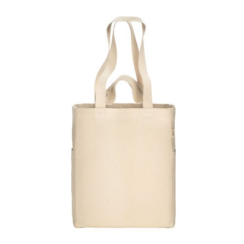 Shopper in cotone canvas riciclato da 280 g/m2