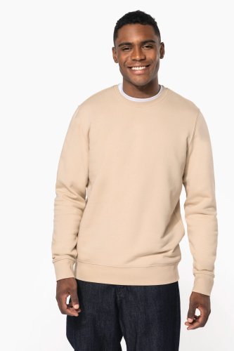 Felpa eco-sostenibile girocollo