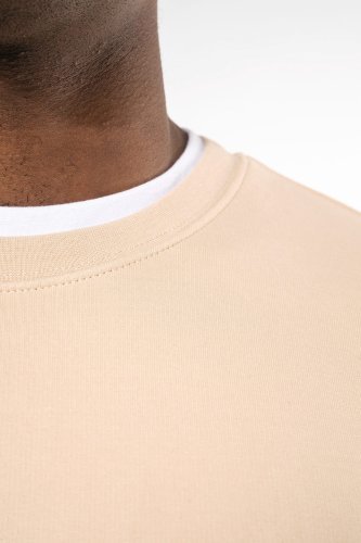 Felpa eco-sostenibile girocollo