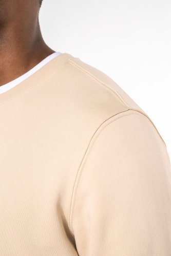 Felpa eco-sostenibile girocollo