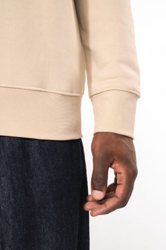 Felpa eco-sostenibile girocollo