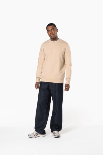 Felpa eco-sostenibile girocollo