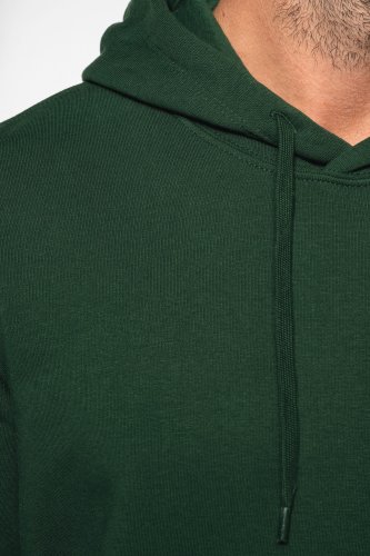 Felpa ecosostenibile uomo con cappuccio