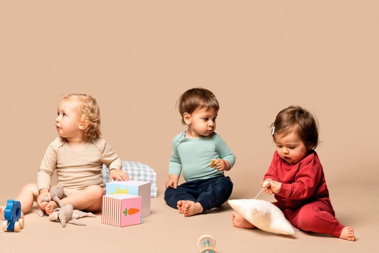 Felpa ecosostenibile bebè