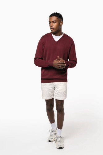 Maglione uomo scollo a v