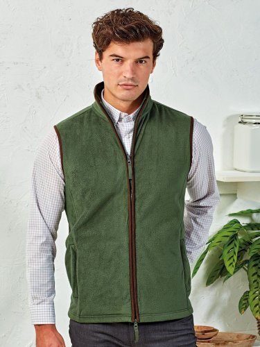 Men's 'artisan' fleece gilet