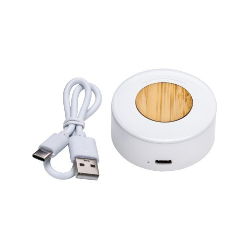 Auricolari in rabs con inserto in bambù