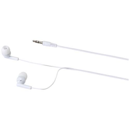 Auricolari con astuccio in plastica riciclata rebel