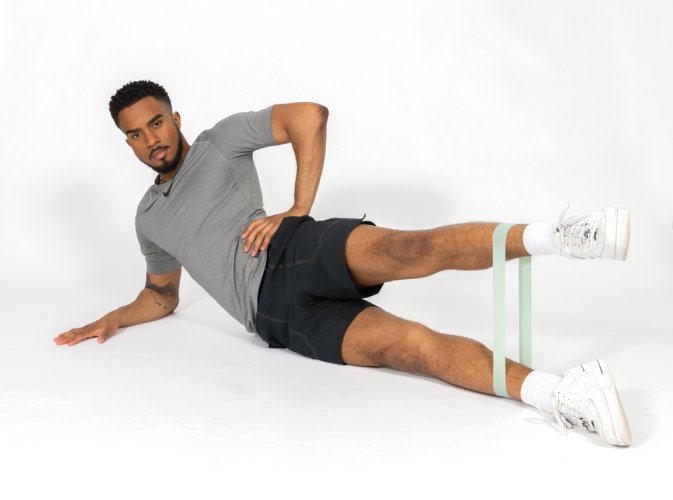 4 bande elastiche fitness in custodia