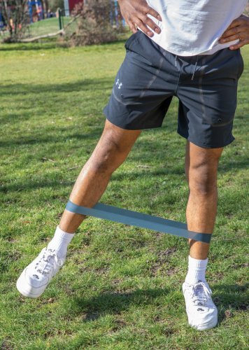 4 bande elastiche fitness in custodia